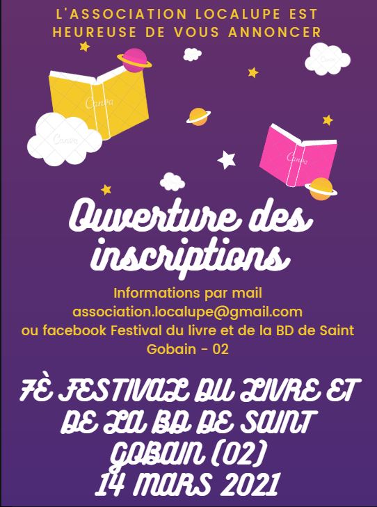 7e festival du livre et de la BD de Saint-Gobain